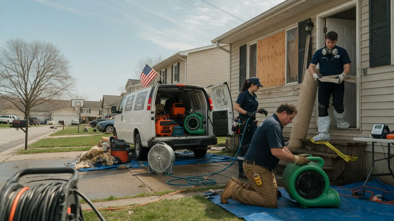 Water Damage Restoration in Napoleon, OH near me